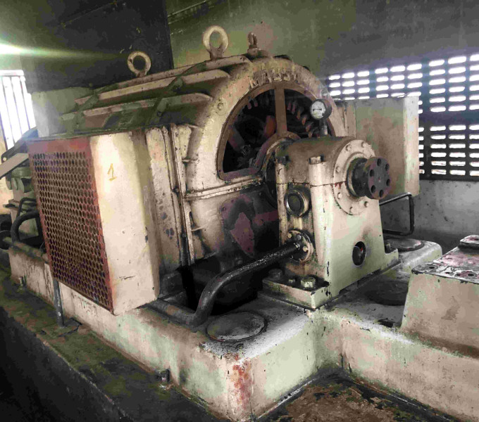 GERADOR MAUSA 1500KVA C/ Turbina e redutor