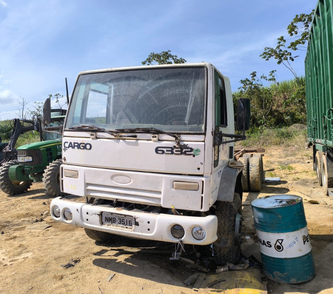 Caminhão Ford Cargo 6332, ano 2009, placa: NMB-3516, Frota 117 + Item 1