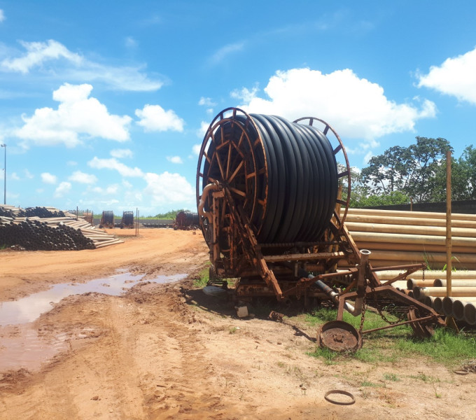 Hidro roll c/ estrutura completa em Aço carbono S/ mangueira