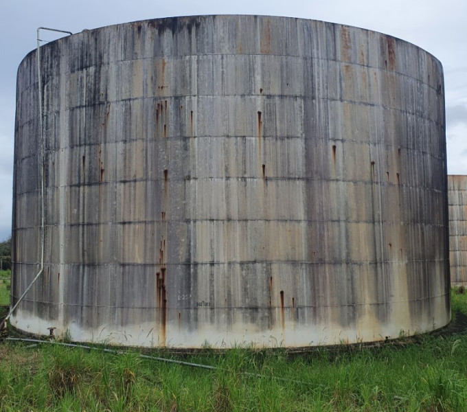 Tanque p/ armazenamento de álcool cap. 2.500m³ TAG: 340TQ03
