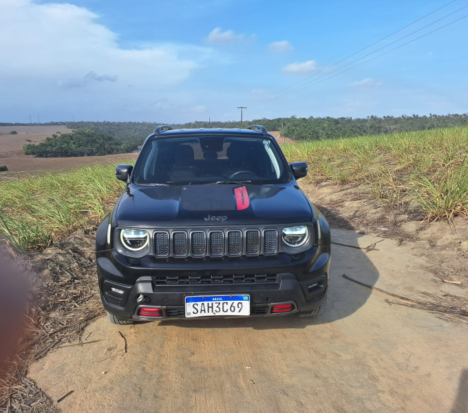 Automóvel Jeep Renegade Trailhawk, Flex, Placa: SAH3C69, Ano/ Modelo: 2022/2023, Renavam: 01325625350.