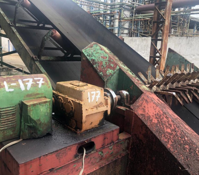 Espalhador de bagaço do elevador retorno, motor 5cv
