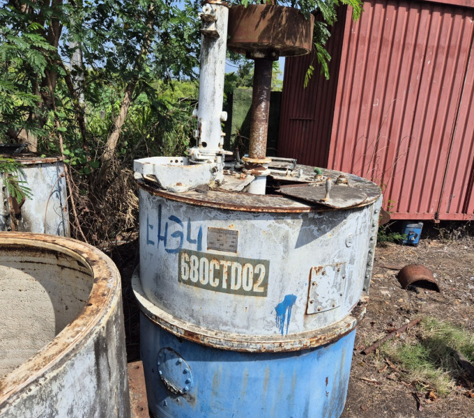 SEPARADORA CENTRIFUGA MAUSA COM MOTOR P-650 + Item 26