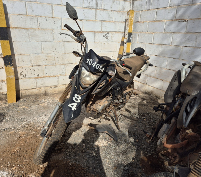 Motocicleta Yamaha XTZ 150cc Crosser Z, Ano 2019, Preta, Placa: QWK 6699, Frota: 104084 + Item 2 CX6
