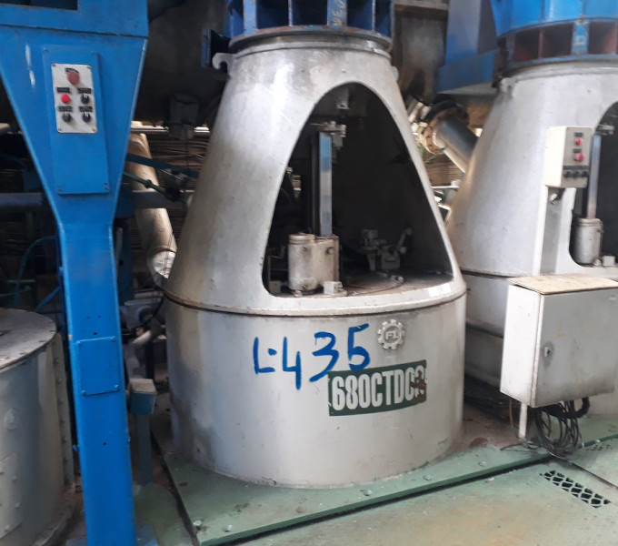Separadora Centrifuga Descontinua P/ Açúcar Fives Lille C-221; TAG: 680CTD03
