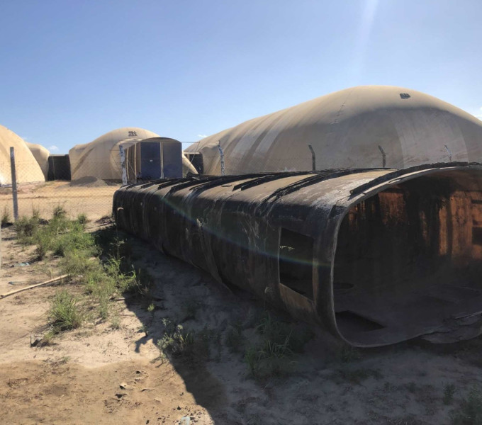 01 BOMBONA DO TANQUE DE VINHAÇA FIBRA - 35000 LITROS