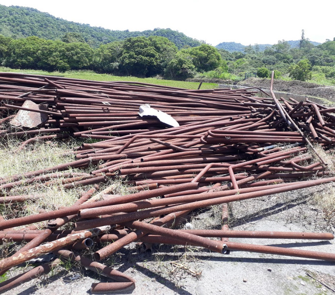 Aproximadamente 50T. Tubos de Caldeira