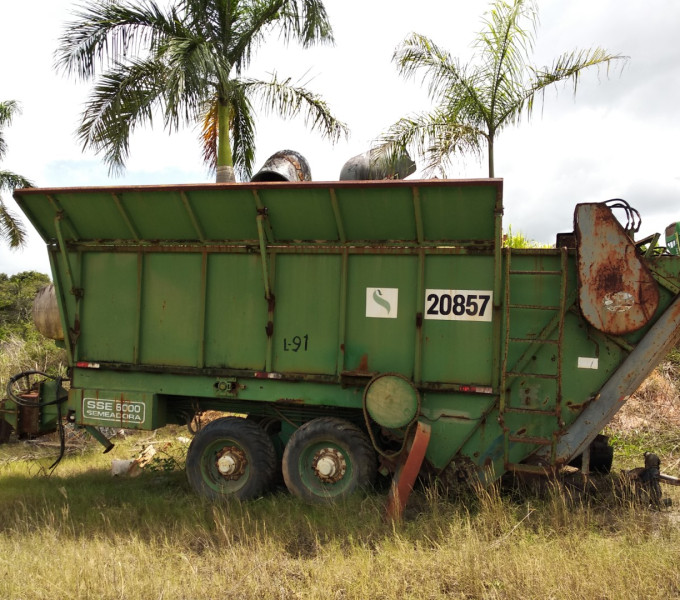 01 SEMEADORA SERMAG 6000 CAP. SSE, FROTA: 20857