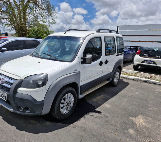 FIAT DOBLO ADV 1.8 FLEX, ANO: 2016, PLACA: QLC 6894, FROTA 12062