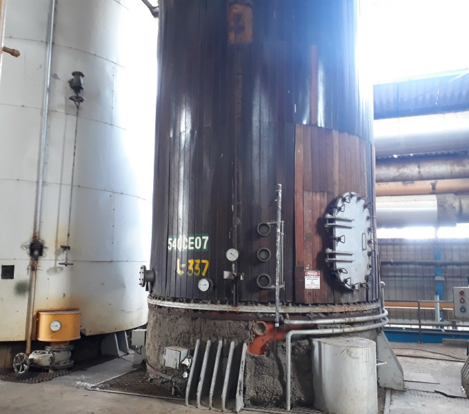 Caixa de Evaporação 2.500m² 6900 Tubos em a/inox; 540CE02