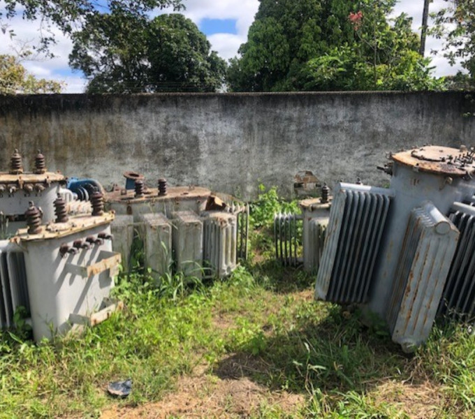 06 TRANSFORMADORES DIVERSOS ( 75KVA DEDINE, 300KVACEMEC, 15KVA, 112,5 KVA SIEMENS, 150KVA CEMEC, 500KVA)