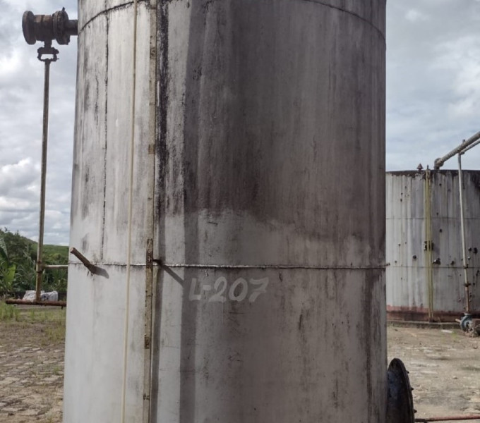 Tanque p/ armazenamento de álcool cap. 6m³