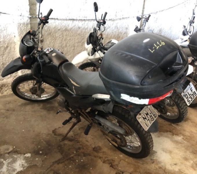 MOTOCICLETA NXR BROS 150CC, ANO 2011, PLACA NMJ 1786, FROTA 101412 (SEM DOCUMENTO)