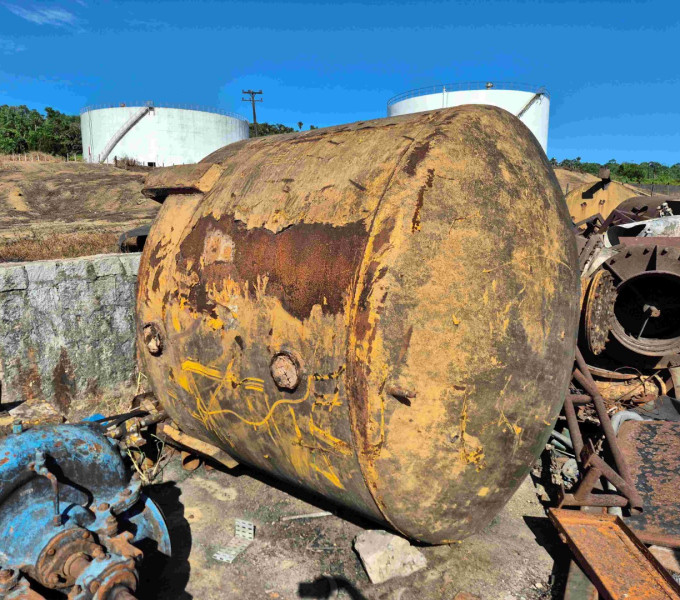 TANQUE EM AC 10m³ + TANQUE AC