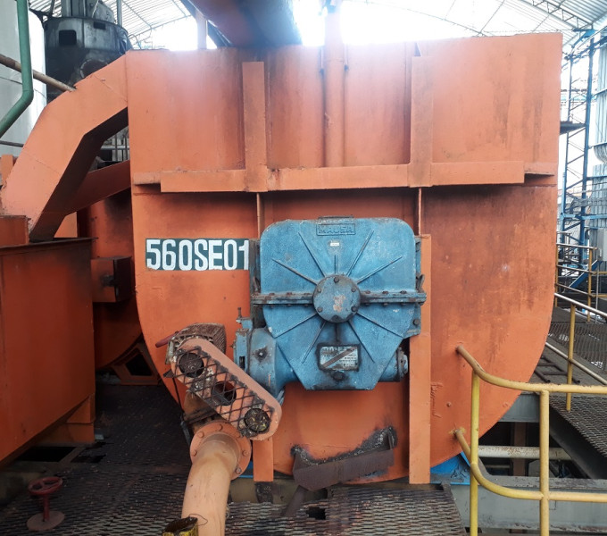 Sementeira Horizontal 300hl da Refinaria C/ Motor e Redutor; TAG: 560SE01