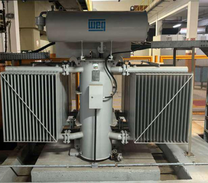 Transformador Trifásico WEG, 2000KVA, N° Série: 206170