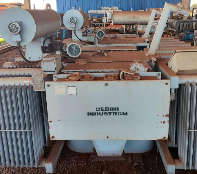 Transformador Trifásico DEDINI, 750KVA, N° Série: 9211446