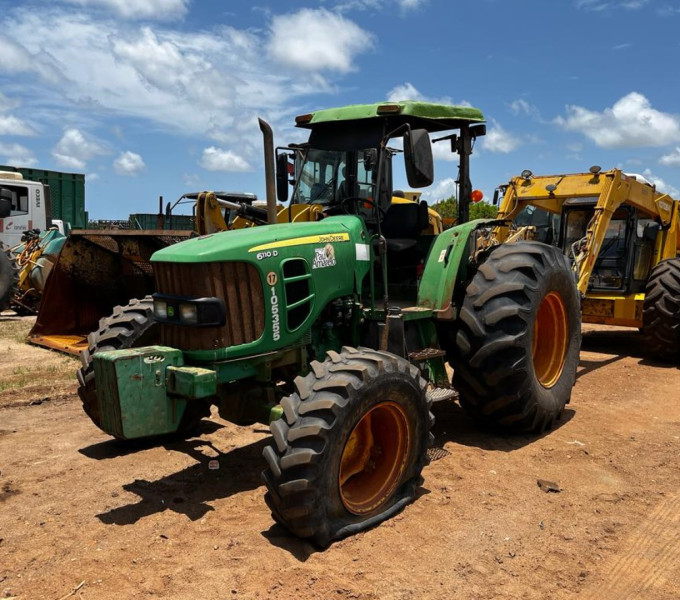 Trator John Deere JD 6110D, 2011, Frota: 105355