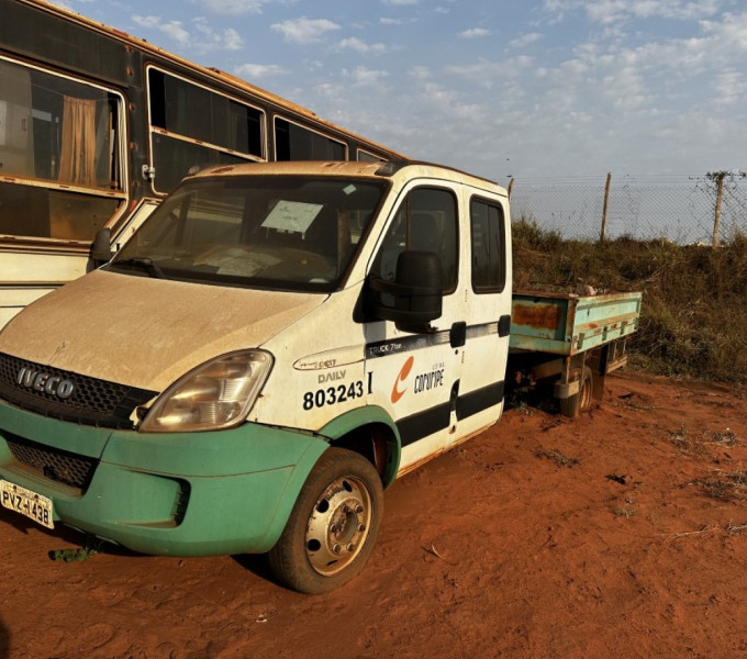 Micro Caminhão Iveco Daily Truck 7ton C/ Carroça, Ano: 2014, Frota: 803243