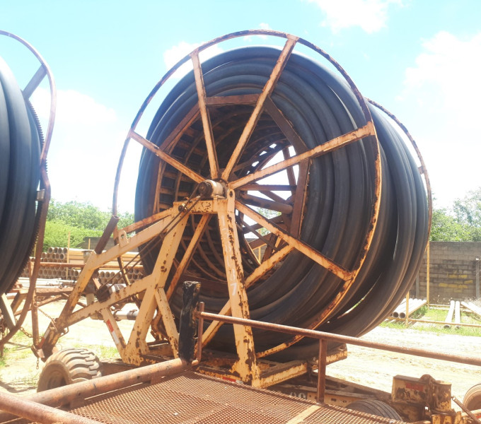 Hidro roll c/ estrutura completa em Aço carbono S/ mangueira