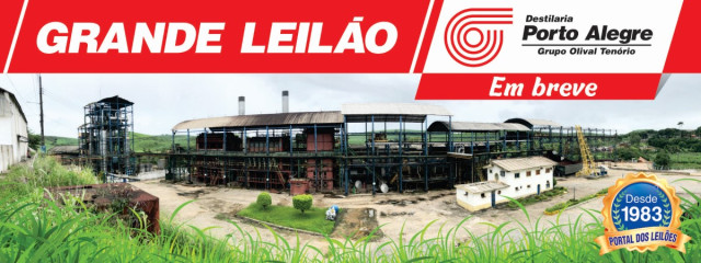 Grande Leilão Destilaria Porto Alegre