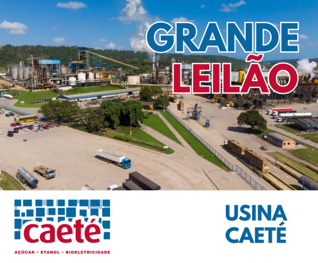 Grande Leilão Usina Caeté 2026