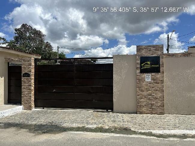 Casa com 103,12m² de área privativa - localizado no endereço: centro, cha de pilar - pilar/al