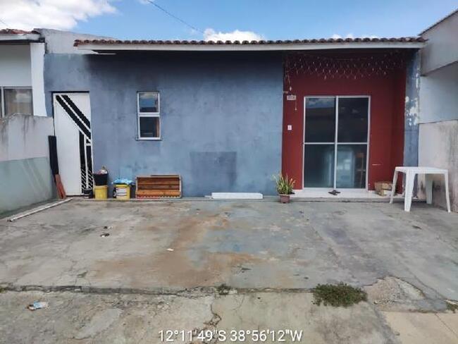 Casa com 46,24m² de área privativa - localizado no endereço: papagaio, cond. reserva papagaio - feira de santana/ba