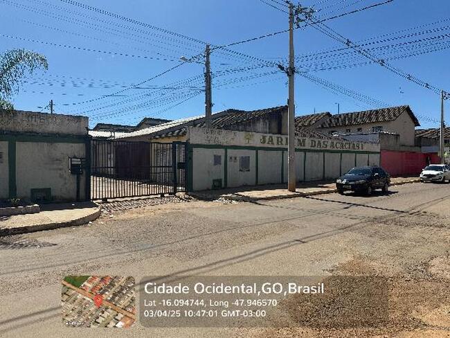 Casa com 58,14m² de área privativa - localizado no endereço: mansoes recreio mossoro, cond. res. jd. das acacias i - cidade ocidental/go