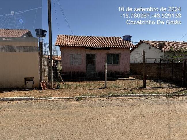 Casa com 48,64m² de área privativa - localizado no endereço: , lot edilandia ii - cocalzinho de goias/go