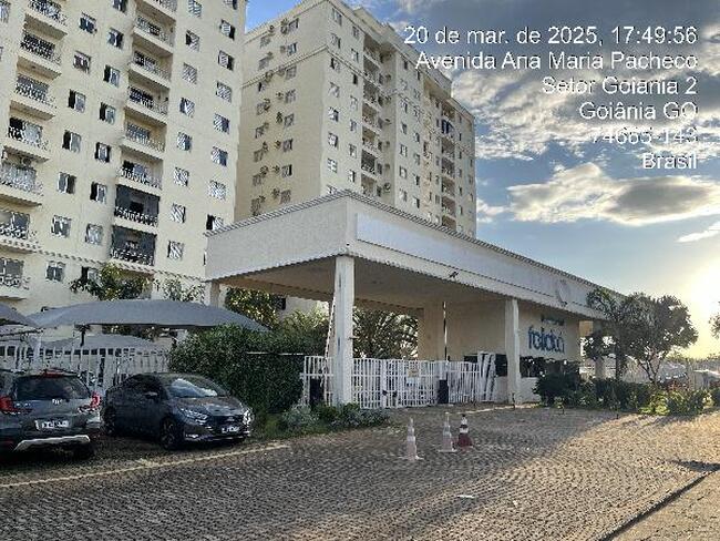 Apartamento com 74,4m² de área privativa - localizado no endereço: goiania 2, res felicita - goiania/go