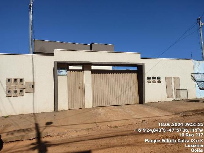 Apartamento com 55,77m² de área privativa - localizado no endereço: parque estrela dalva ix, res liz araujo iii - luziania/go