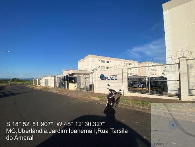 Apartamento com 47,31m² de área privativa - localizado no endereço: jardim ipanema, cond place ipanema - uberlandia/mg