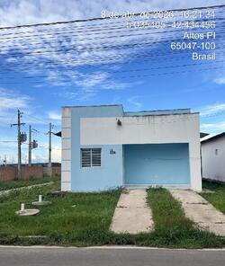 Foto de Casa - Área privativa: 60,75 m²Com 2 qt(s), 1 Banheiro(s), - Localizado(a): RUA XXI, N. 497, LT 01 QD R, , COND RES PRIMAVERA III - ALTOS/PI - CEP: 64290000 - N° IPTU: 10518700301 - MATRÍCULA: 15141 - OFICIO: 1