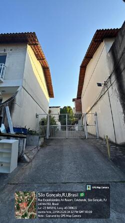 Foto de Casa - Área privativa: 56,05 m²Com 2 qt(s), 1 Banheiro(s), - Localizado(a): RUA EXPEDICIONARIO ARY RAUEM, N. 336, CS 07 QD 15 LT 09, COLUBANDE, - SAO GONCALO/RJ - CEP: 24744150 - N° IPTU: 173169000 - MATRÍCULA: 10821 - OFICIO: 6