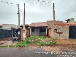 Foto de Casa - Área privativa: 54,04 m²Com 1 qt(s), 1 Banheiro(s), - Localizado(a): RUA ACAIA, N. 1164, PT B LT 22 QD D, RESIDENCIAL TERRA ROXA, - CANITAR/SP - CEP: 18990205 - N° IPTU: 101040116002202000 - MATRÍCULA: 6932 - OFICIO: 1