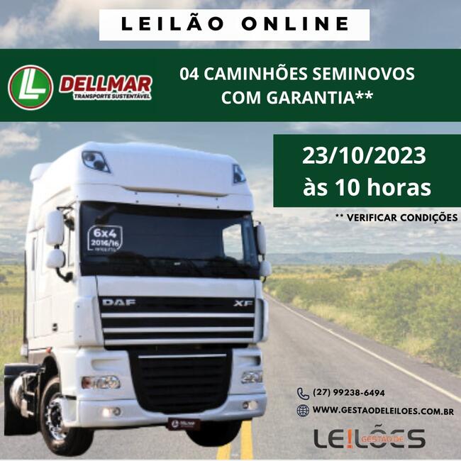 LEILÃO DELLMAR TRANSPORTES (PATROCINADO)