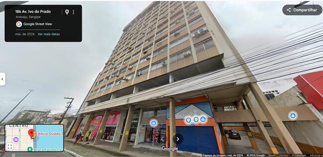 Sala n. 412, Edifício Oviêdo Teixeira, Avenida Rio Branco, n. 182, Centro, ARACAJU-SE