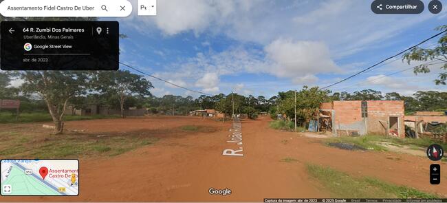 UBERLÂNDIA FRENTE PARA PARQUE DO SABIÁ-GLEBA DE TERRAS 133.000M²  (ASSENTAMENTO FIDEL CASTRO UBERLÂNDIA-MG)
