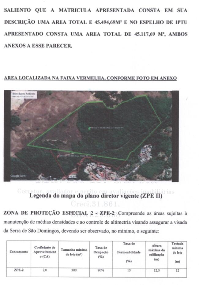 ÁREA DE 45MIL M² EM POÇOS DE CALDAS-MG