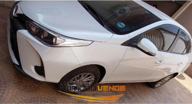 ******** LEILÃO 1953 ******** 1ª ESC CV. DE WANDERLÂNDIA VEÍCULO TOYOTA YARIS LACALIZADO NO MUNICÍPIO DE MARABÁ/PA. **PAGAMENTO PARCELADO** ENTRADA DE 25% + 30 PARCELAS MENSAIS.