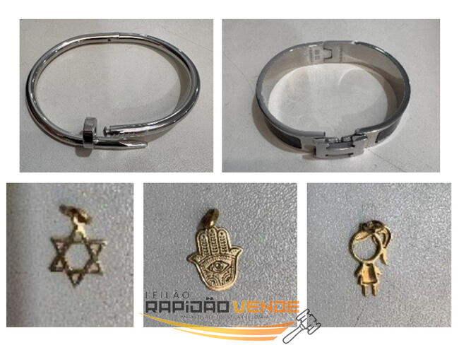 ******** LEILÃO 1962 ******** 3ª V.CRIMINAL DE PALMAS-TO. JOIAS EM OURO AMARELO E BRANCO - CARTIER E HERMES  ### GEMAS E PINGENTES ### ANEIS, BRINCOS E CORDÕES ##PULSEIRAS, ELETRÔNICOS## SOM AUTOMOTIVO, COOKTOP FORNELLO, TÊNIS E DEMAIS **FIQUE ATENTO**