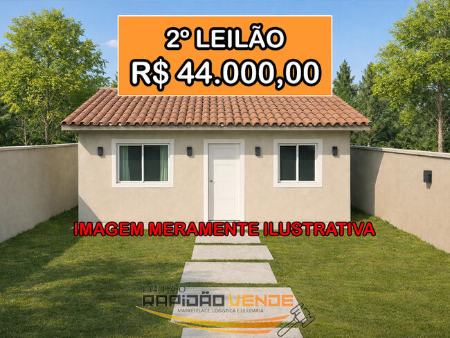 ******** LEILÃO 1971 ******** 1ª ESCRIVÂNIA CÍVEL DE ARAGUACEMA-TOCANTINS/TO. CASA LOCALIZADA NO MUNICÍPIO DE ARAGUACEMA/TO. **PAGAMENTO PARCELADO**  NÃO PERCA, CADASTRE-SE **R$ 44.000,00 NO 2º LEILÃO** ##### RPD #####