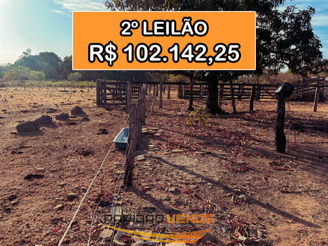 ******** LEILÃO 2366 ******** 1ª ESCRIVÂNIA CIVEL DE PEIXE. CHÁCARA COM 28,25 HA. LOCALIZADA DENTRO DA VILA QUIXABÁ - PEIXE-TO. **PAGAMENTO PARCELADO** NÃO PERCA, CADASTRE-SE *R$102.142,25  NO 2º LEILÃO*