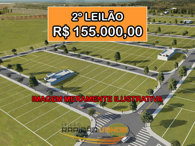 ******** LEILÃO 1973 ******** 1º JUIZADO ESPECIAL CÍVEL DE COLINAS DO TOCANTINS-TO. LOTE EM PALMAS COM 792M2 **PAGAMENTO PARCELADO** ENTRADA DE 25% + 30 PARCELAS MENSAIS. *R$155.000,00 NO 2º LEILÃO*