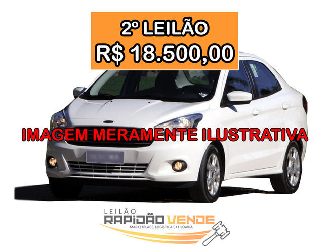 ******* LEILÃO 1987-2 ******* 1ª VARA CÍVEL GUARAÍ - TO. **FORD-K  SEDAM 1.5 SE** LOCALIZADO NO MUNICÍPIO DE GUARAÍ - TOCANTINS. **PAGAMENTO PARCELADO** ENTRADA DE 25% + 27 PARCELAS MENSAIS. **R$18.500,00 NO 2º LEILÃO**