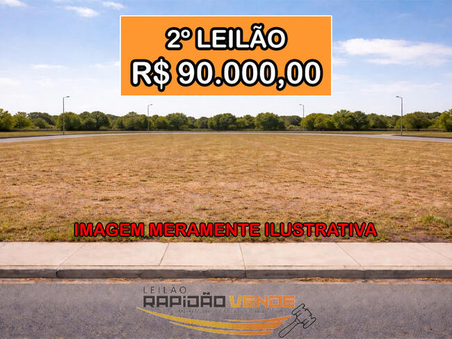 ******* LELÃO 1978-2 ******* 1º ESC CÍVEL DE GUARAÍ-TO LOTE RESIDENCIAL COM 449M2 LOCALIZADO NO MUNICÍPIO DE PALMAS/TO. **PAGAMENTO PARCELADO** NÃO PERCA, CADASTRE-SE **R$ 90.000,00 NO 2º LEILÃO**