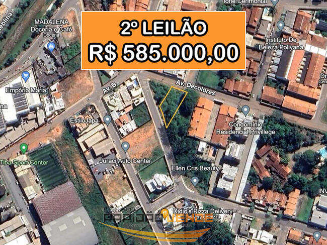 ******** LEILÃO 2377 ******** 2ª V. FEDERAL DA SUBSEÇÃO JUDICIÁRIA DE ARAGUAÍNA. LOTE COM 617 M2. LOCALIZADO NO MUNICÍPIO DE ARAGUAÍNA/TO. **PAGAMENTO PARCELADO** ENTRADA DE 25% + 60 PARCELAS MENSAIS. *R$585.000,00 NO 2º LEILÃO*