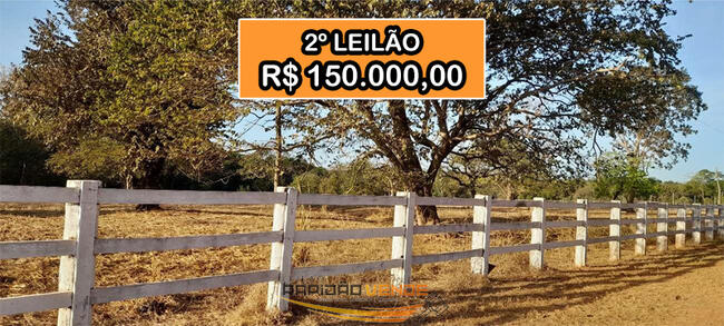 ******** LEILÃO 2380 ******** JUST. DO TRAB.  GURUPI-TO.  CHÁCARA EM CONDOMÍNIO LOCALIZADA EM GURUPI. **PAGAMENTO PODENDO SER PARCELADO. CONSULTE. ENTRADA DE 25% + 30 PARCELAS MENSAIS. *R$15O.000,00 NO 2º LEILÃO*