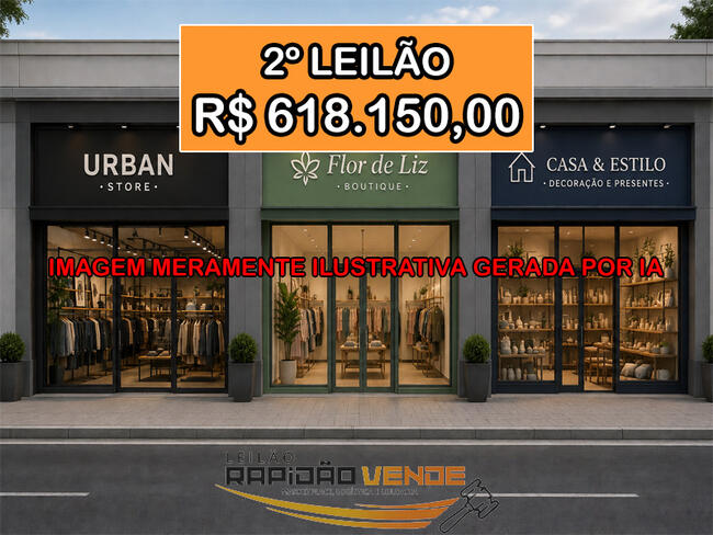 ******** LL 1923-4 ******** *** TRT-10 - BRASILIA-DF *** 03 LOJAS (ALUGADAS) NA QD-209 SHCE/SUL EM BRASÍLIA-DF  **PAGAMENTO PARCELADO** *R$618.150,00 NO 2º LEILÃO* COM ENTRADA DE 25% SENDO R$154.053,00 + 06 PARCELAS MENSAIS DE R$ 77.268,75